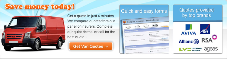 compare van insurance quotes online